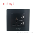 Interruptor ACTOP de acero inoxidable para hotel